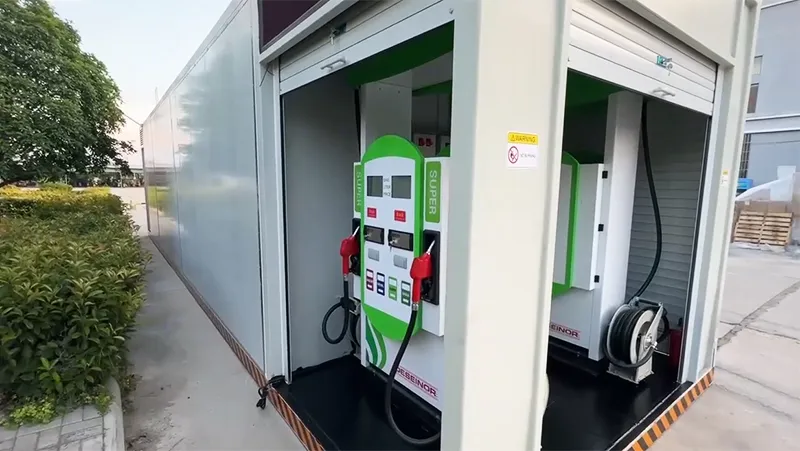 محطة تزويد وقود متنقلة