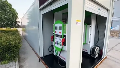 محطة تزويد وقود متنقلة